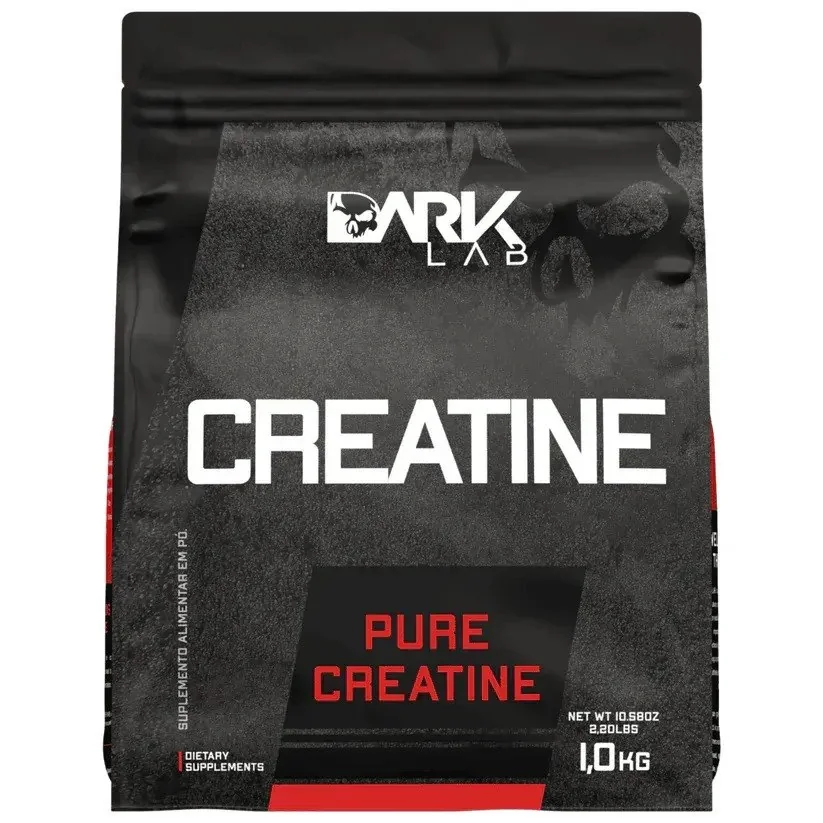 ✨ Creatina Monohidratada Pura 1kg Dark Lab Unidade Sem sabor