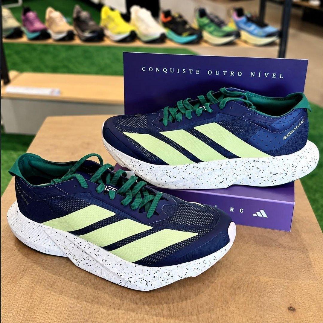 ✨ Tênis Masculino Adizero Drive Rc adidas Azul Liso 41 Br