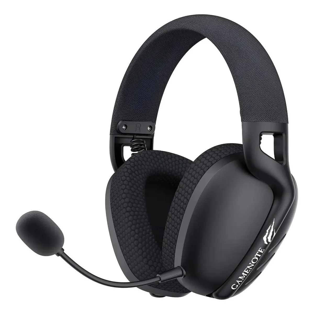✨ Fone De Ouvido Preto Havit Gamenote Fuxi-h6 - Black
