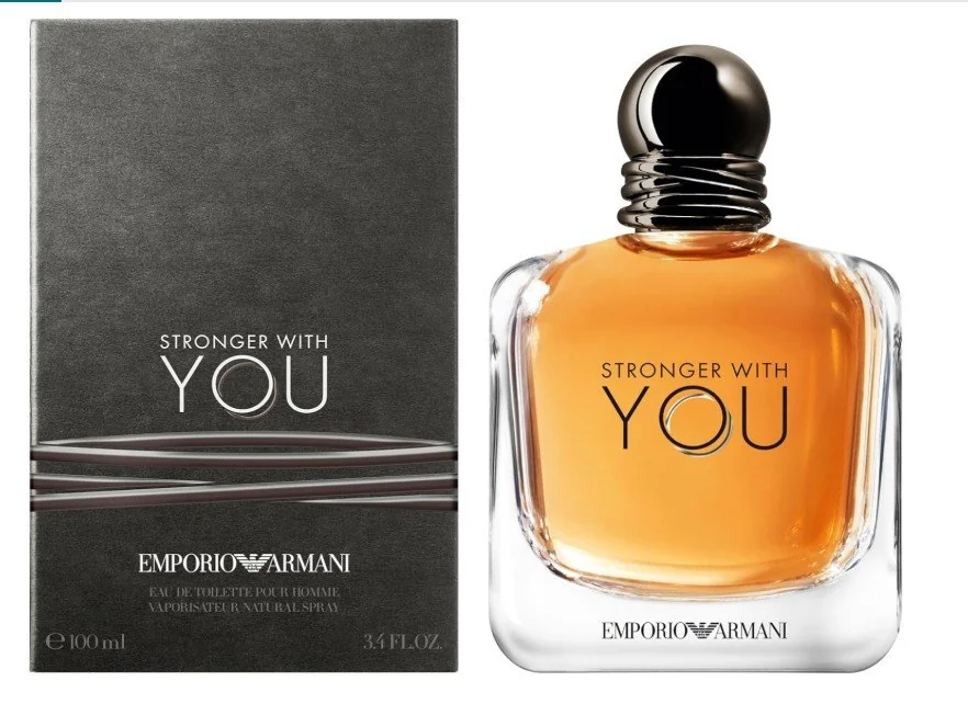 ✨ Armani Beauty, Stronger With You Eau de Toilette, 100ml, Giorgio Armani Perfume Masculino