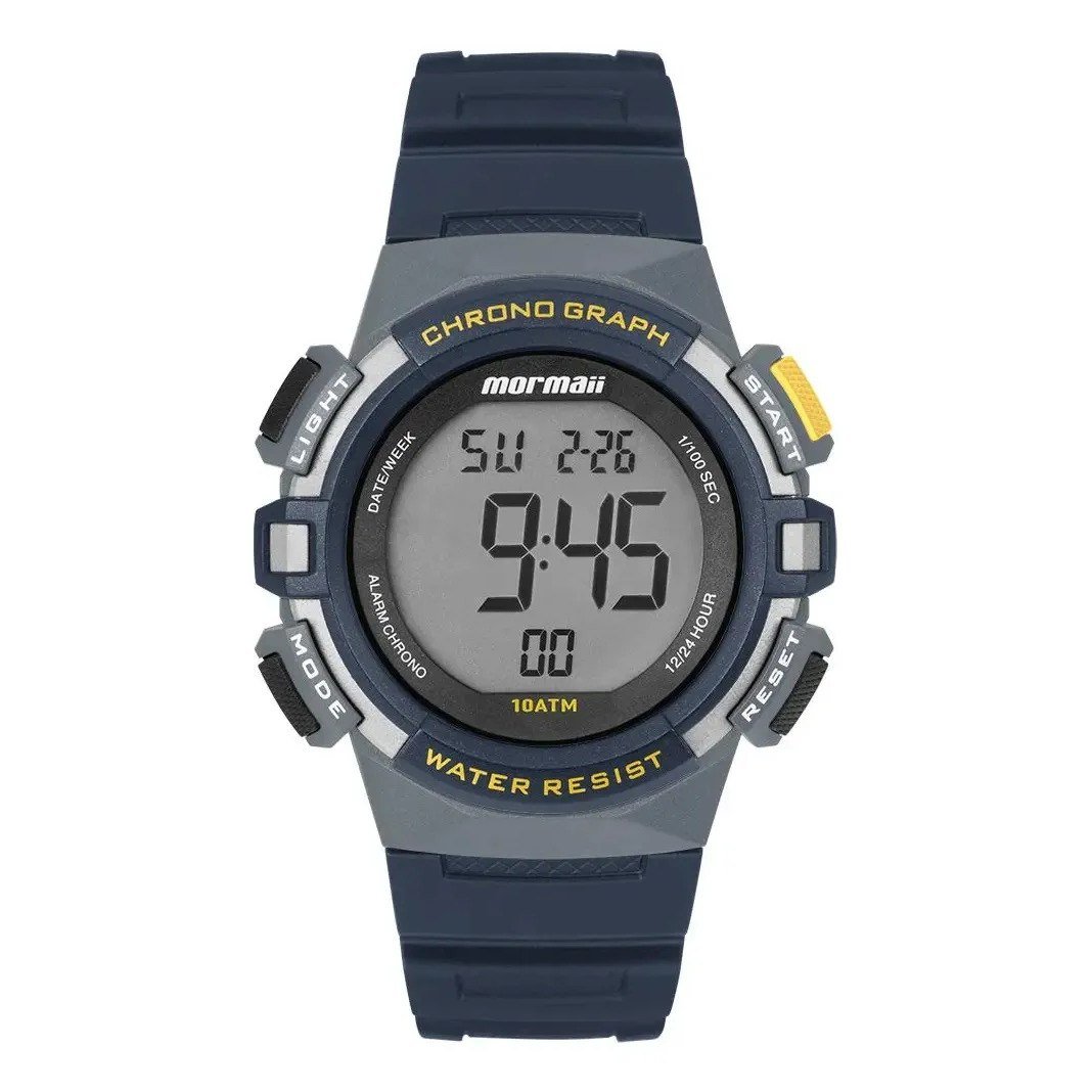 ✨ Relógio Digital Mormaii Molcdaar8a Azul Design Esportivo e Resistente à Água