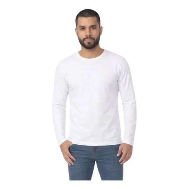 ✨Camiseta Básica Masculina Manga Longa Malwee Algodão