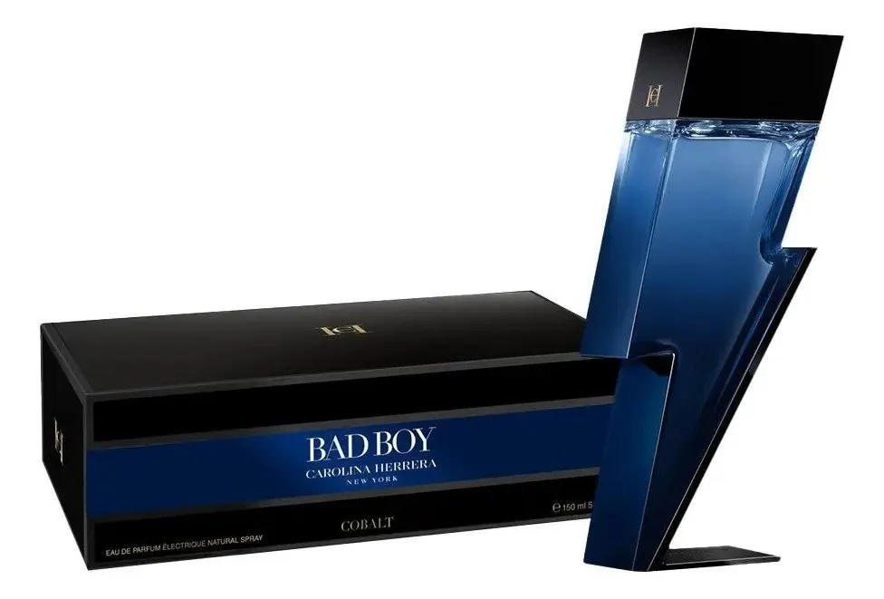 ✨ Carolina Herrera Bad Boy Cobalt Edp Perfume Masculino 150ml