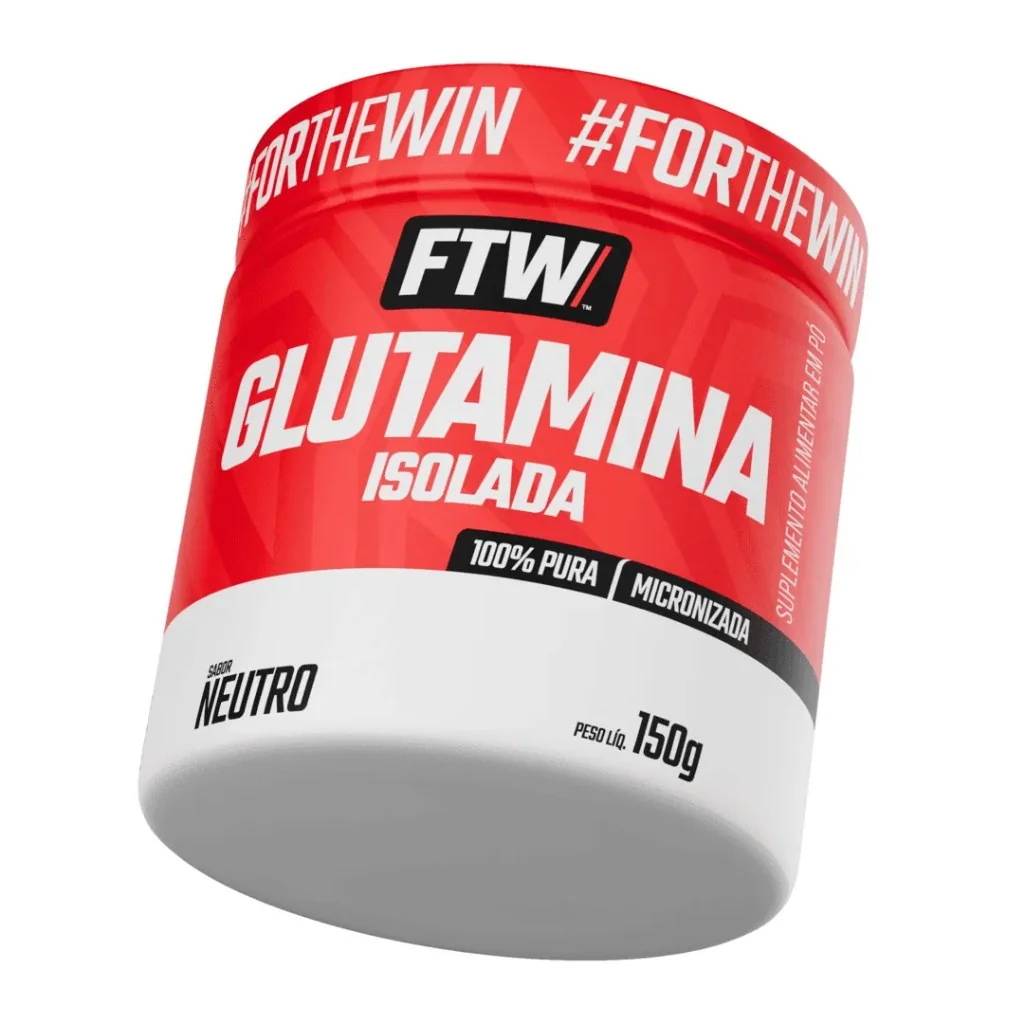 ✨Glutamina Isolada 100% Pura Pote 150g - FTW