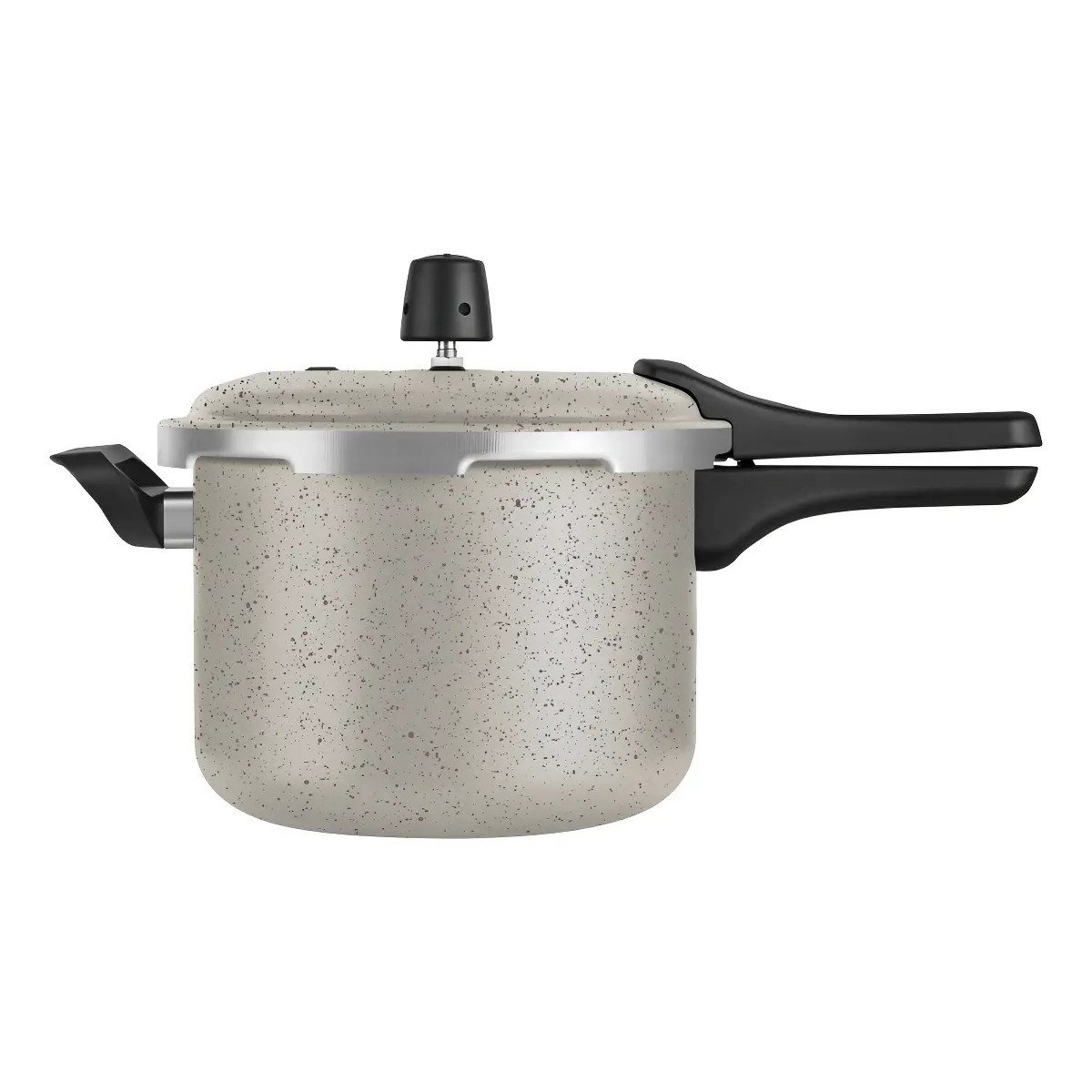 ✨ Panela De Pressão Antiaderente Fecho Externo Vanila 5 Litros