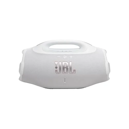 ✨ JBL, Caixa de Som, Boombox 4, Bluetooth, Som JBL Pro, AI Sound Boost, Graves Personalizáveis, Bateria de até 34h, IP68, Áudio Lossless – Preto