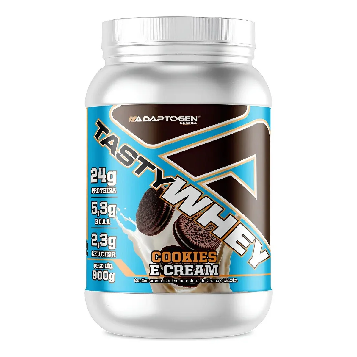 ✨ Tasty Whey 3w Gourmet 912g - Adaptogen Sabor Cookies