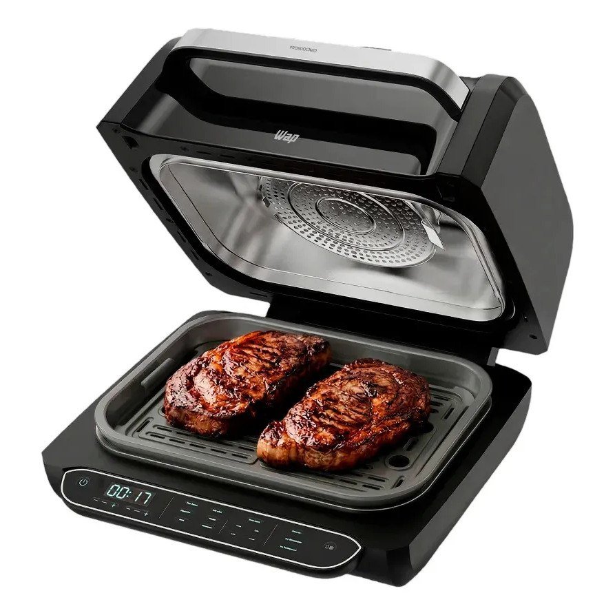✨ Fritadeira Elétrica Air Fryer 8 em 1 Wap Barbecue Heat Digital Wc Ab1030 220V