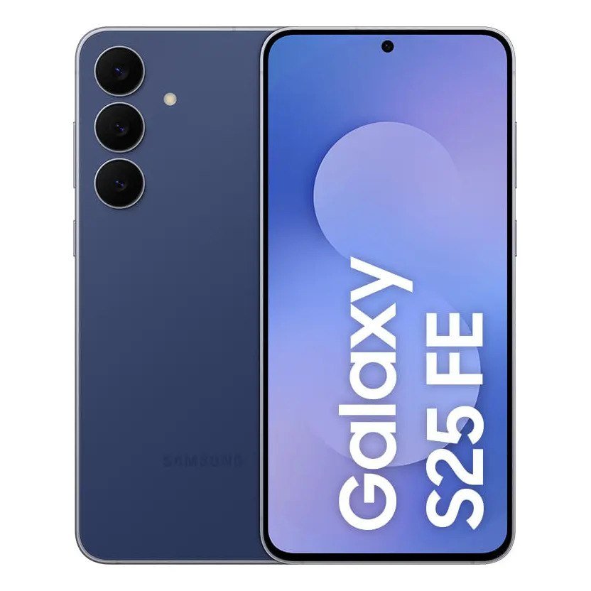 ✨ Celular Samsung Galaxy S25 Fe 5g, 128gb, 8gb Ram, Câmera Tripla De 50+12+8, Tela Grande De 6.7 Azul Marinho