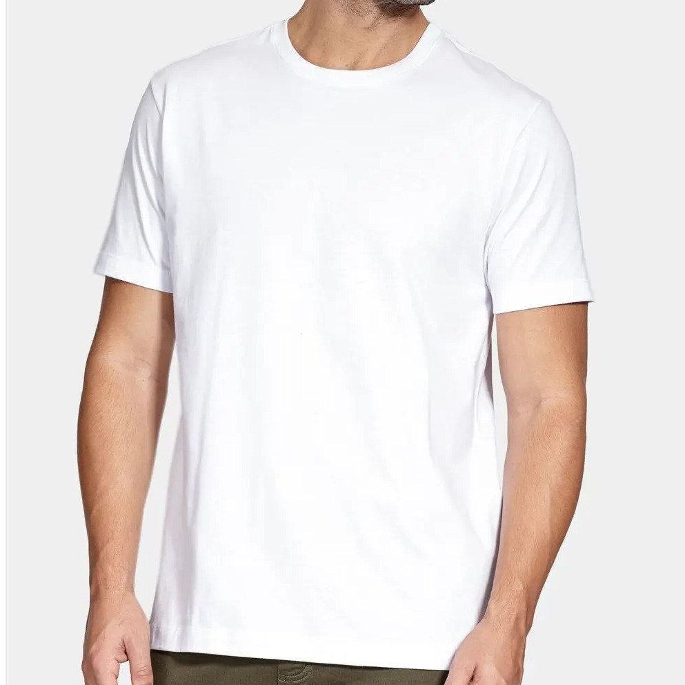 ✨ Camiseta Aramis Básica Branca
