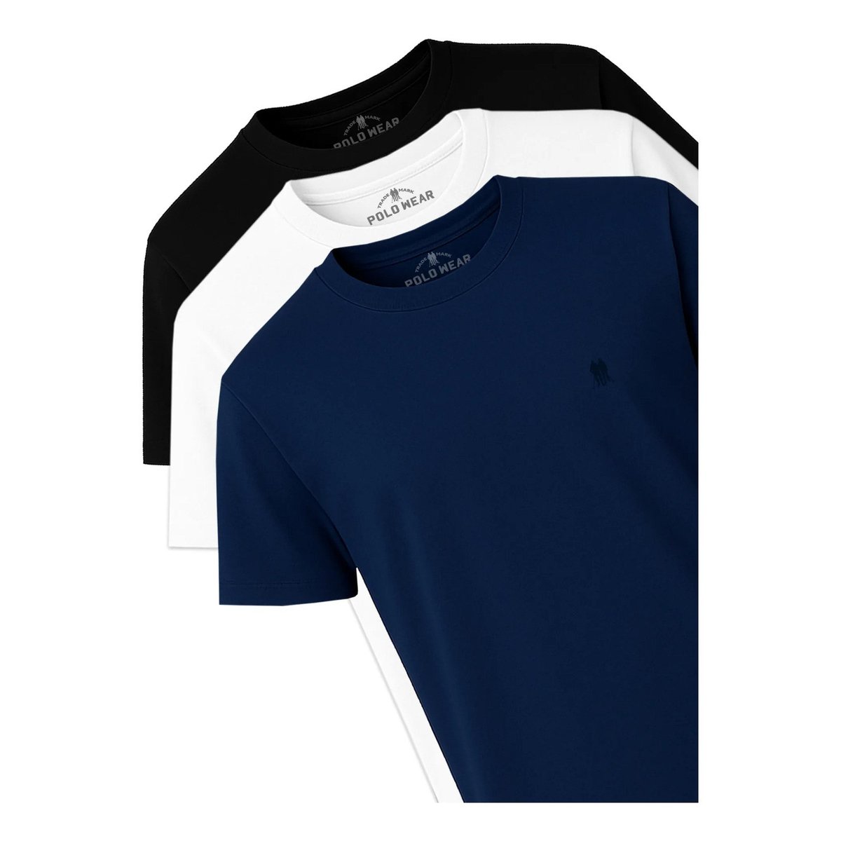 ✨ Kit 3 Camisetas Masculinas Premium Polo Wear Sortido Sortido G
