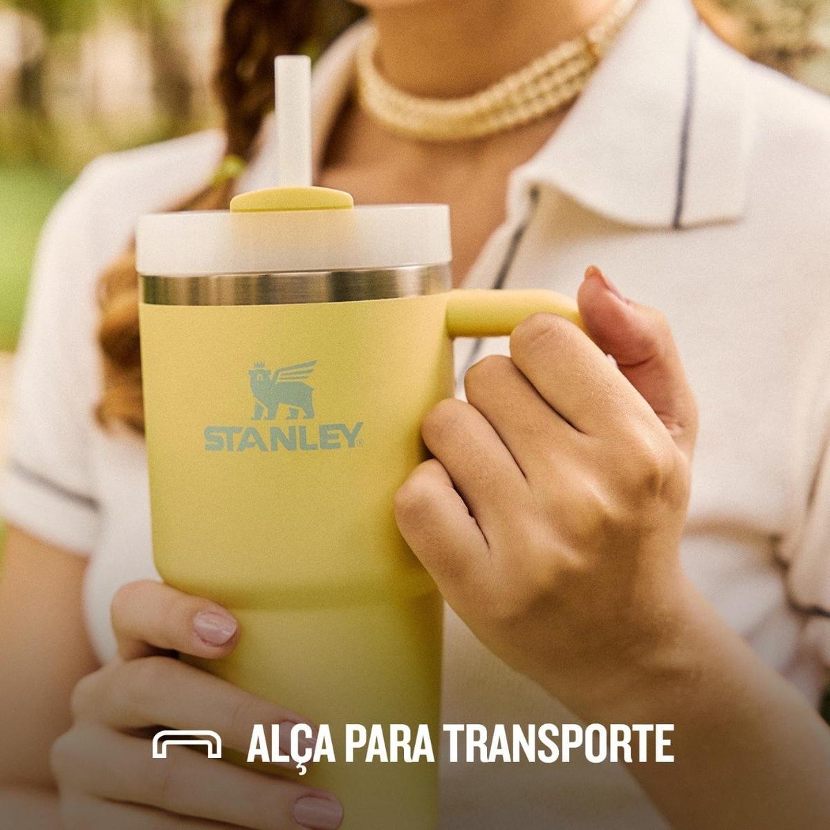 ✨ Stanley Copo Quencher com Alça Pomelo | 591ML