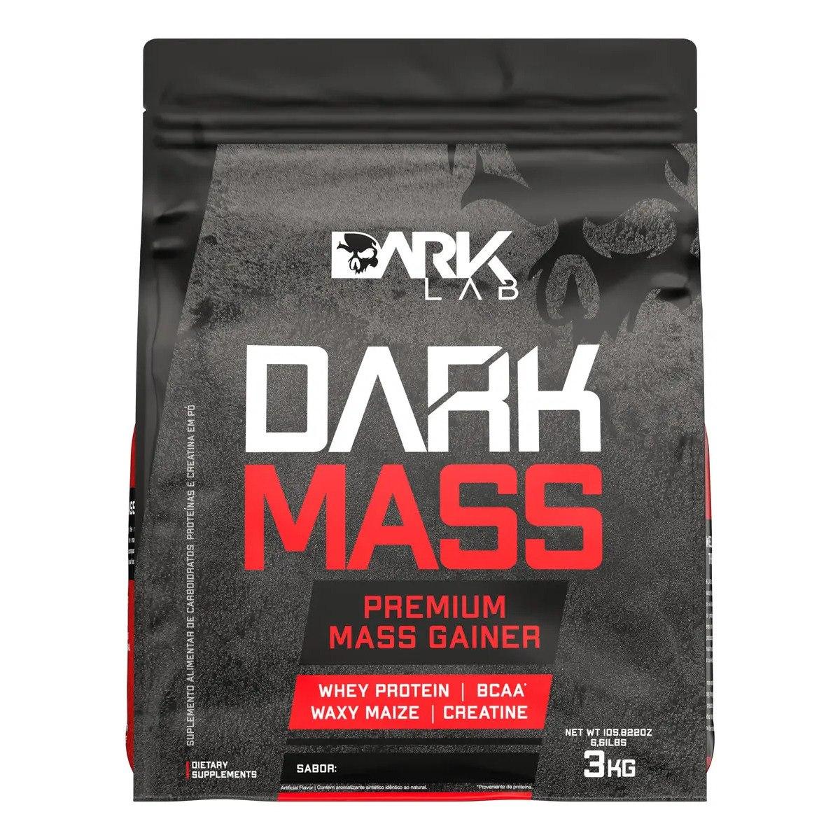 ✨ Hipercalórico Dark Mass 3kg Dark Lab Sabor Baunilha