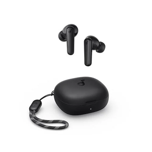 ✨ soundcore P20i da Anker, Fone de Ouvido Bluetooth 5.3, Graves Potentes, Drivers de 10mm, 30H de Reprodução, Resistência à Água, 2 Mics IA, Personaliza...