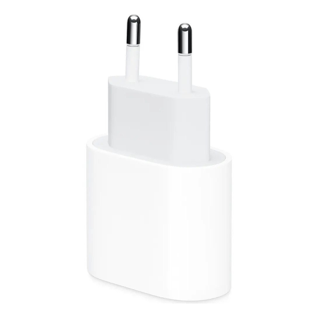 ✨ Carregador Adaptador Usb-c De 20w para iPhone Apple Branco A2465 - Distribuidor Autorizado