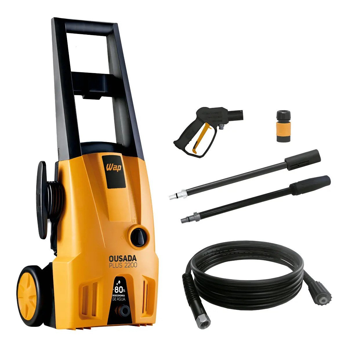 ✨ Lavadora de Alta Pressão WAP Ousada Plus 2200 1500W de Potência 1750 PSI