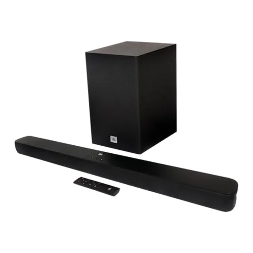 ✨ JBL, Soundbar, Bluetooth, Cinema SB180, 2.1 Canais, Subwoofer de 6,5" Sem Fio