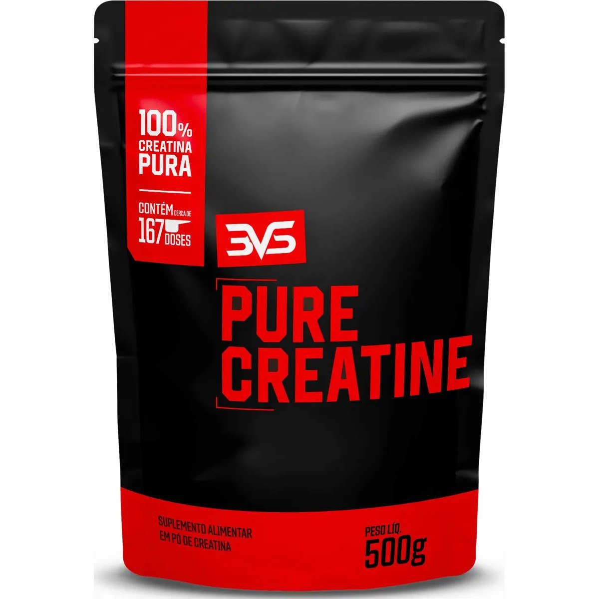 ✨ CREATINA MONOHIDRATADA 500g - 100% Pura - 3VS Nutrition