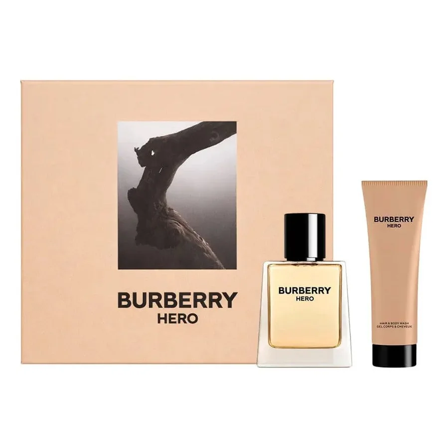 ✨ Kit Burberry Hero Masculino - Eau De Toilette 50ml + Shower Gel 75ml