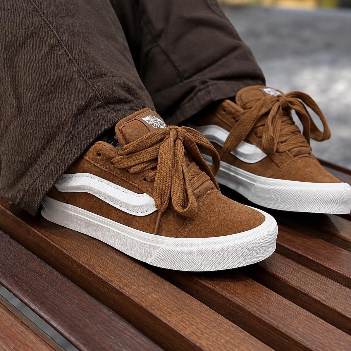 ✨Tênis Masculino Vans Ua Knu Skool Marrom