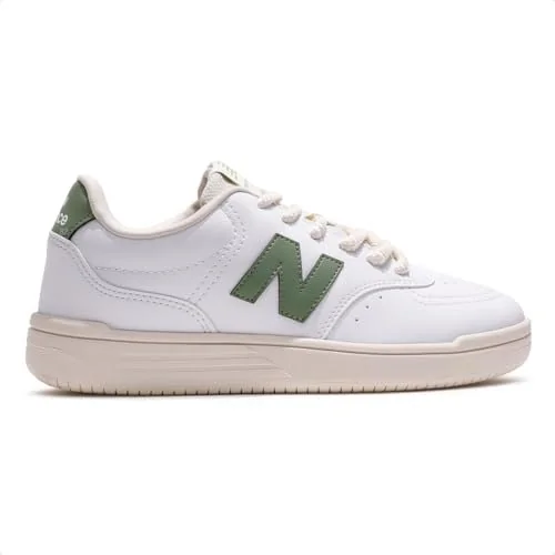 ✨ Tenis New Balance BB80 Unisex, Branco/Verde, 40