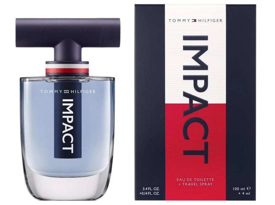 ✨ Eau de Toilette Masculino Impact, Azul, Tommy Hilfiger, 100 ml