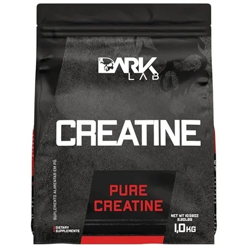 ✨ Creatina Pura 1kg Dark Lab Monohidratada 100% de Pureza, Sem Sabor