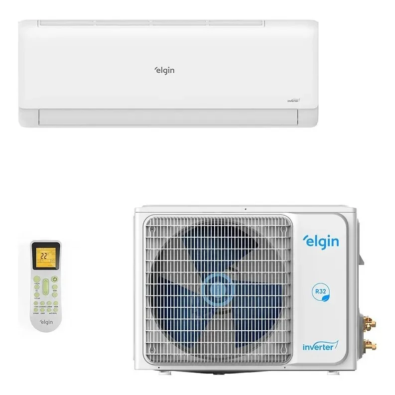 ✨ Ar-condicionado Split Hw Inverter Elgin Eco Iii 12k Fr 220v Branco 220v