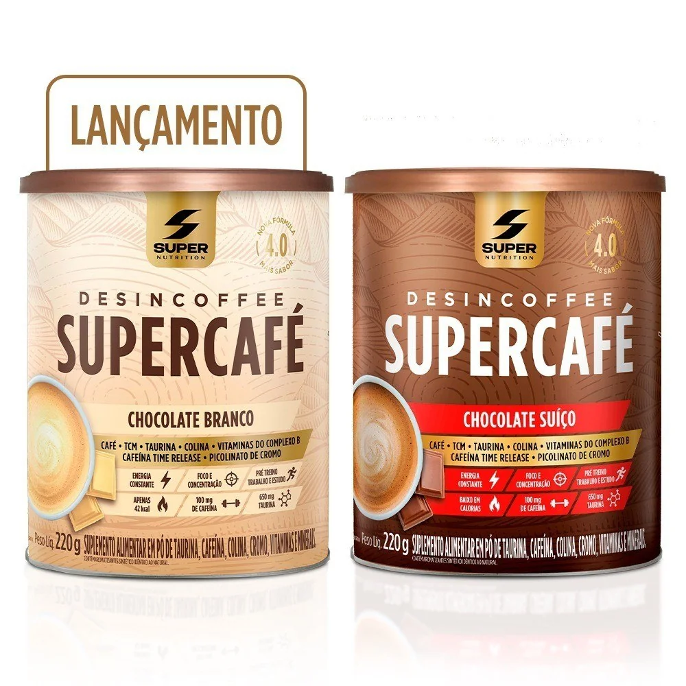 ✨Supercafé - Compre 01 Chocolate Branco  + 01 Chocolate Suiço