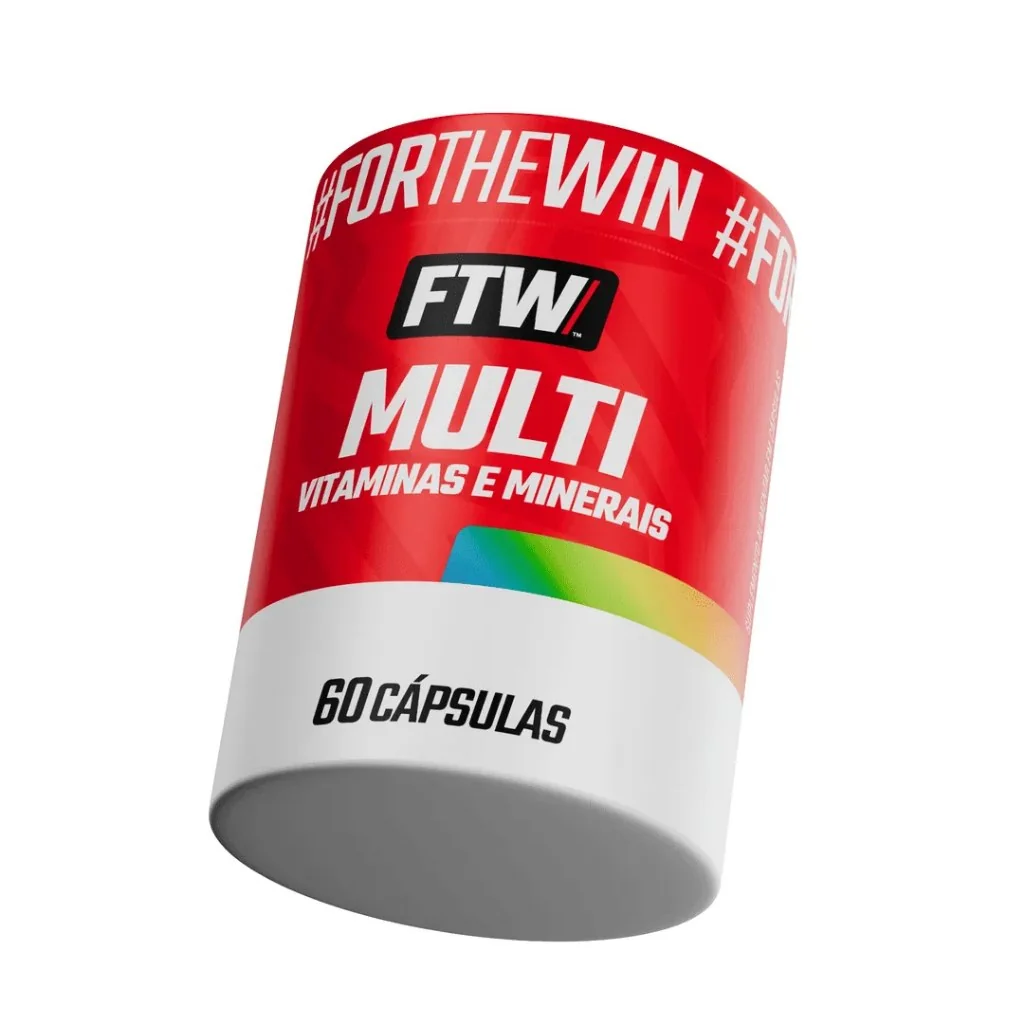 ✨Multi Vitaminas e Minerais 60 Caps - FTW