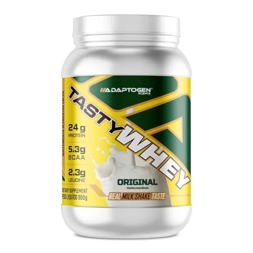 ✨ Adaptogen Tasty Whey Original 900g (Embalagem Pode Mudar)
