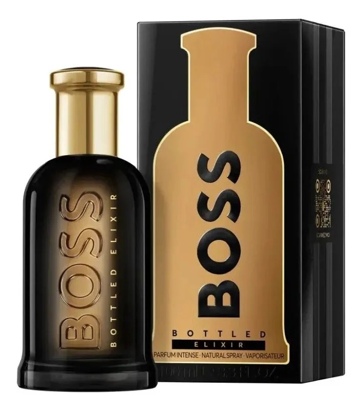 ✨ Perfume Masculino Hugo Boss Bottled Elixir Parfum Intense 100ml