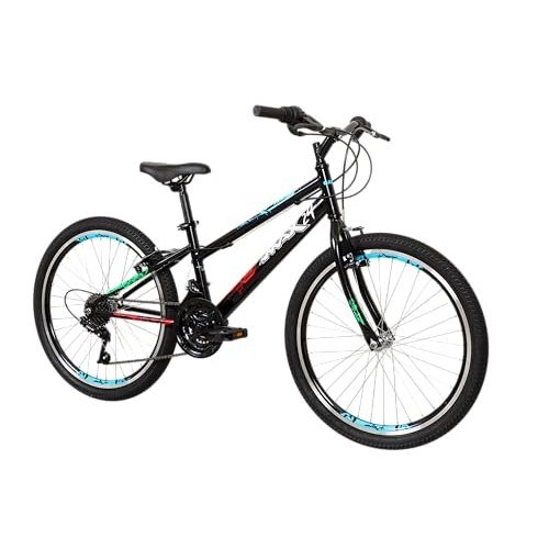 ✨ Bicicleta Caloi Max Aro 24, 21 Marchas, Grip Shift, Freio V-Brake, Aros de Alumínio Parede Dupla, Passeio e Lazer