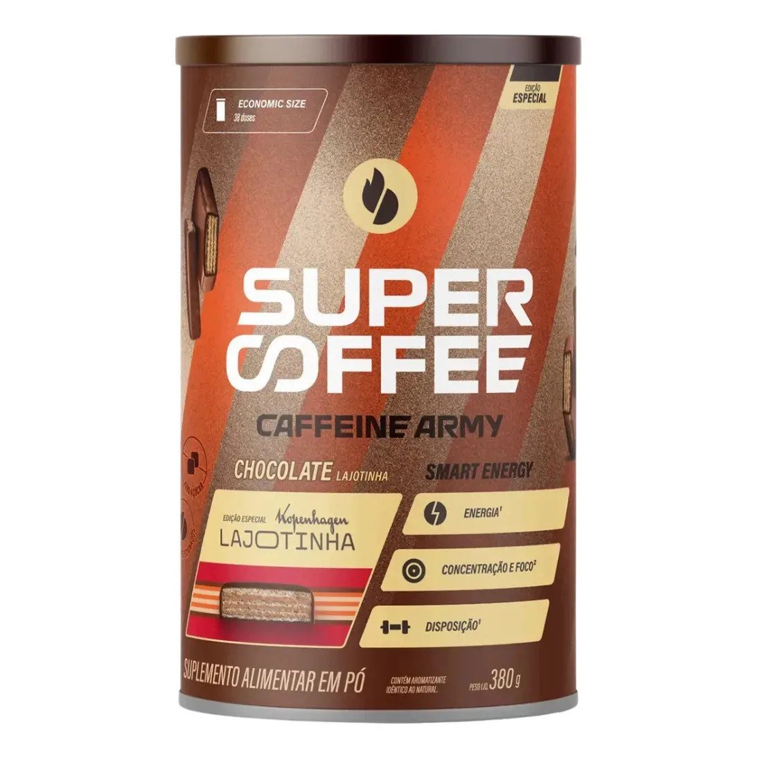 ✨ Supercoffee Lajotinha - Economic Size (380g) - Caffeine Army Lajotinha