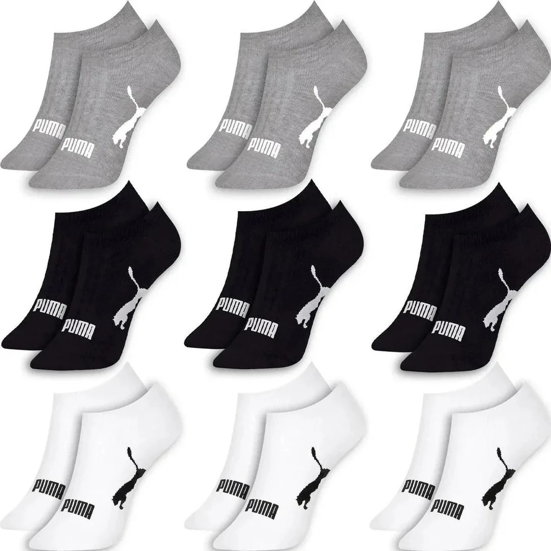 ✨Kit 9 Pares Meias Puma Sapatilha Soquete Invisível Original