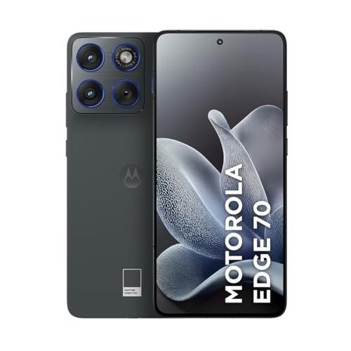 ✨ Smartphone Motorola Edge 70 5G - 512GB 24GB (12GB RAM + 12GB RAM Boost), Ultrafino, 3 cameras 50MP, Tela 1.5K extreme Amoled 120hz - Gadget Gray