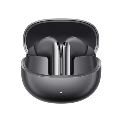 ✨ Fones de Ouvido QCY MeloBuds Pro, Fone Bluetooth com Cancelamento de Ruído Ativo, Certificação Hi-Res, 34 Horas De Reprodução, Preto (Black)
