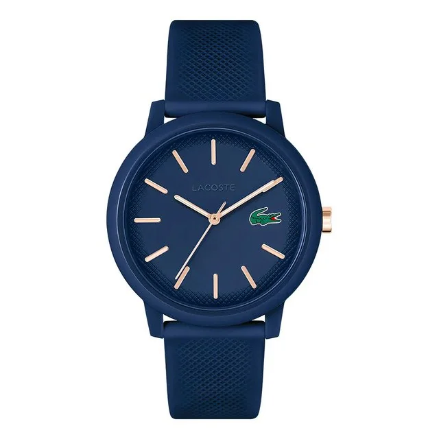 ✨ Relógio Lacoste Masculino Borracha Azul 2011234