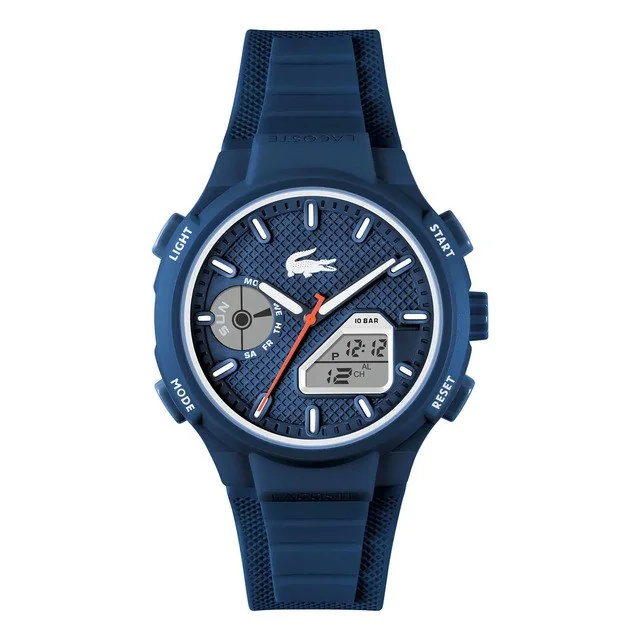 ✨ Relógio Lacoste Lc33 Masculino Borracha Azul 2011370