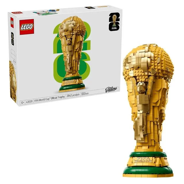 ✨Troféu Oficial Da Copa Do Mundo Fifa Lego® Editions - 43020 2842 Fifa 2025