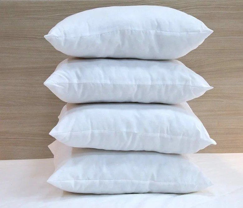 ✨4 Travesseiros Antialérgico Impermeável 50x70 Super Macio Branco