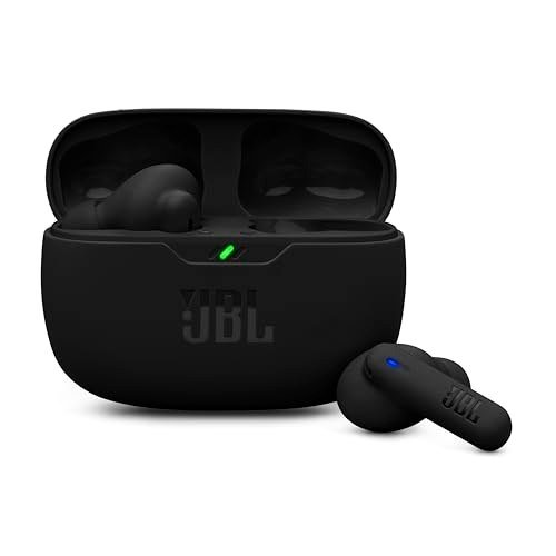 ✨ Fone de Ouvido Sem Fio, JBL, Bluetooth, Wave Beam 2, Intra Auricular, Sem Fio, Resistente À Água e Poeira - Preto