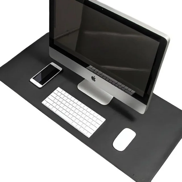✨ Mousepad Gigante Bullpad Max 90x40cm Em Couro Sintético Cor Preto