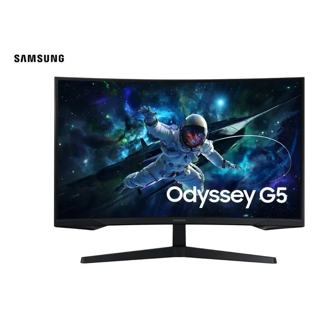 ✨ Monitor Gamer Samsung Odyssey G5, 32 ,qhd, 165hz,1ms,hdmi,dp Preto
