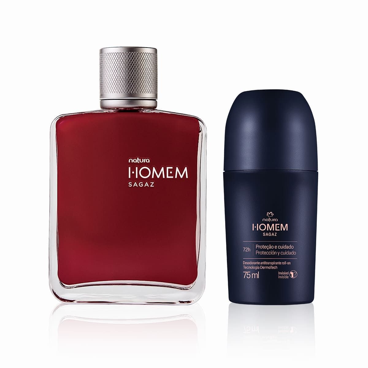 ✨Kit Natura Homem Sagaz e Desodorante Roll-on (2 produtos)
