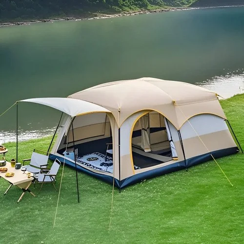 ✨ Barraca De Camping Acampamento 8-12 Pessoas Grande Família