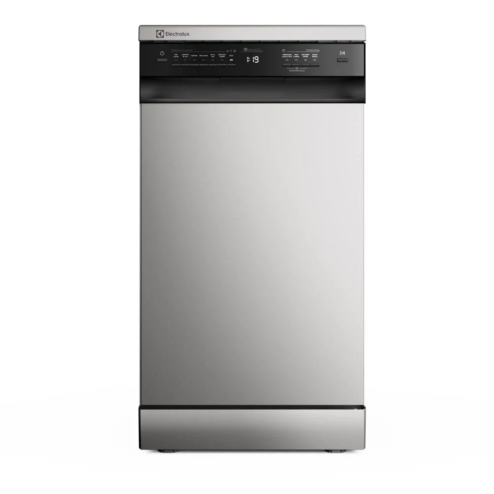 ✨Lava-Louça Electrolux 10 Serviços Inox com Programa Lava & Seca 50 min (LS10E)