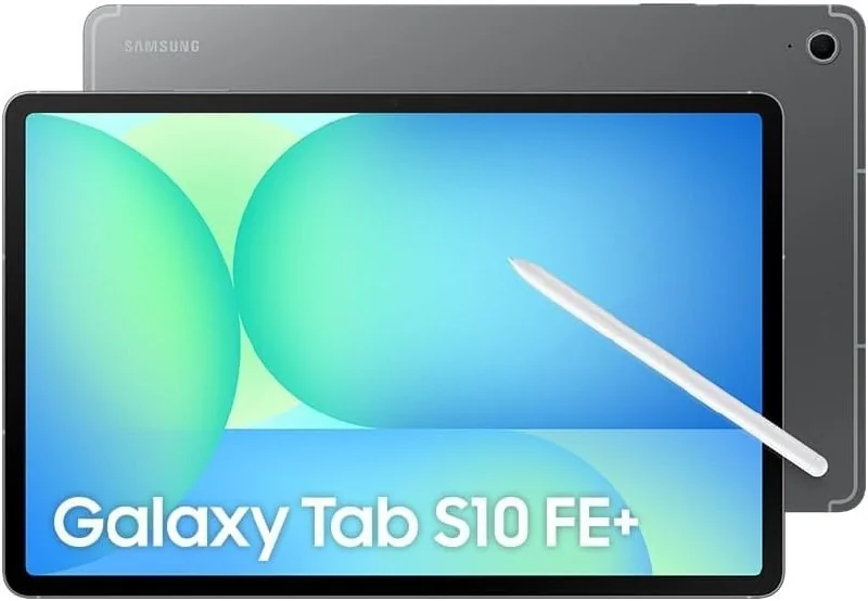 ✨ Samsung Tablet Galaxy Tab S10 FE+ WiFi, Cinza, 128GB, 8GB, Tela 13.1" 90Hz, S Pen e Capa Inclusas