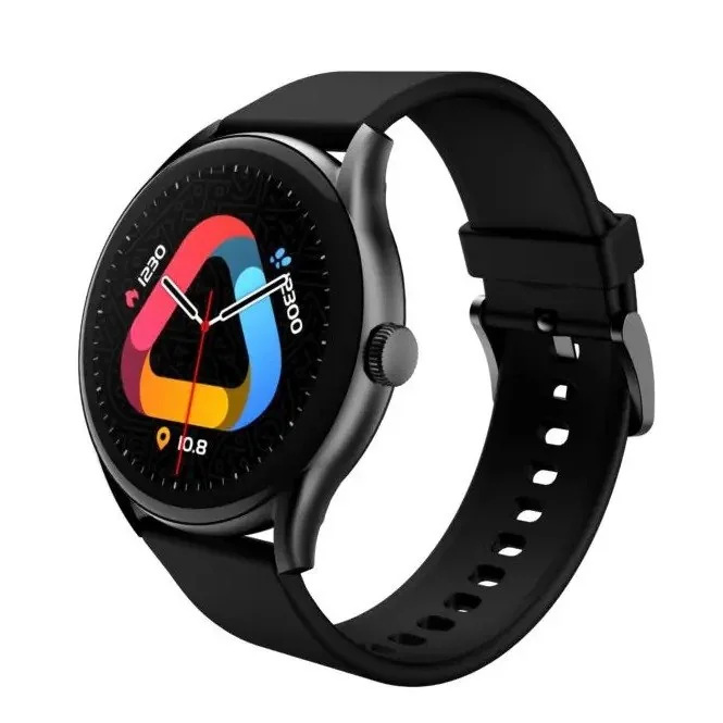 ✨ Relógio Smartwatch Qcy Gt S8 Tela Amoled Bluetooth Ipx8 Cor Preto