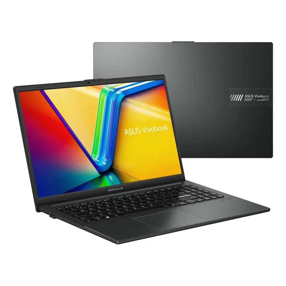 ✨ Notebook ASUS VivoBook Go 15 AMD Ryzen 5 7520U 8GB 512GB SSD KeepOS Tela 15,6" FHD Mixed Black - E1504FA-NJ732